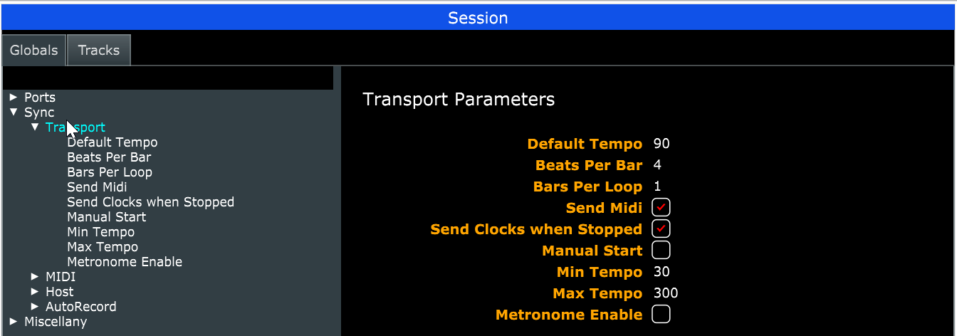 Transport Parameters